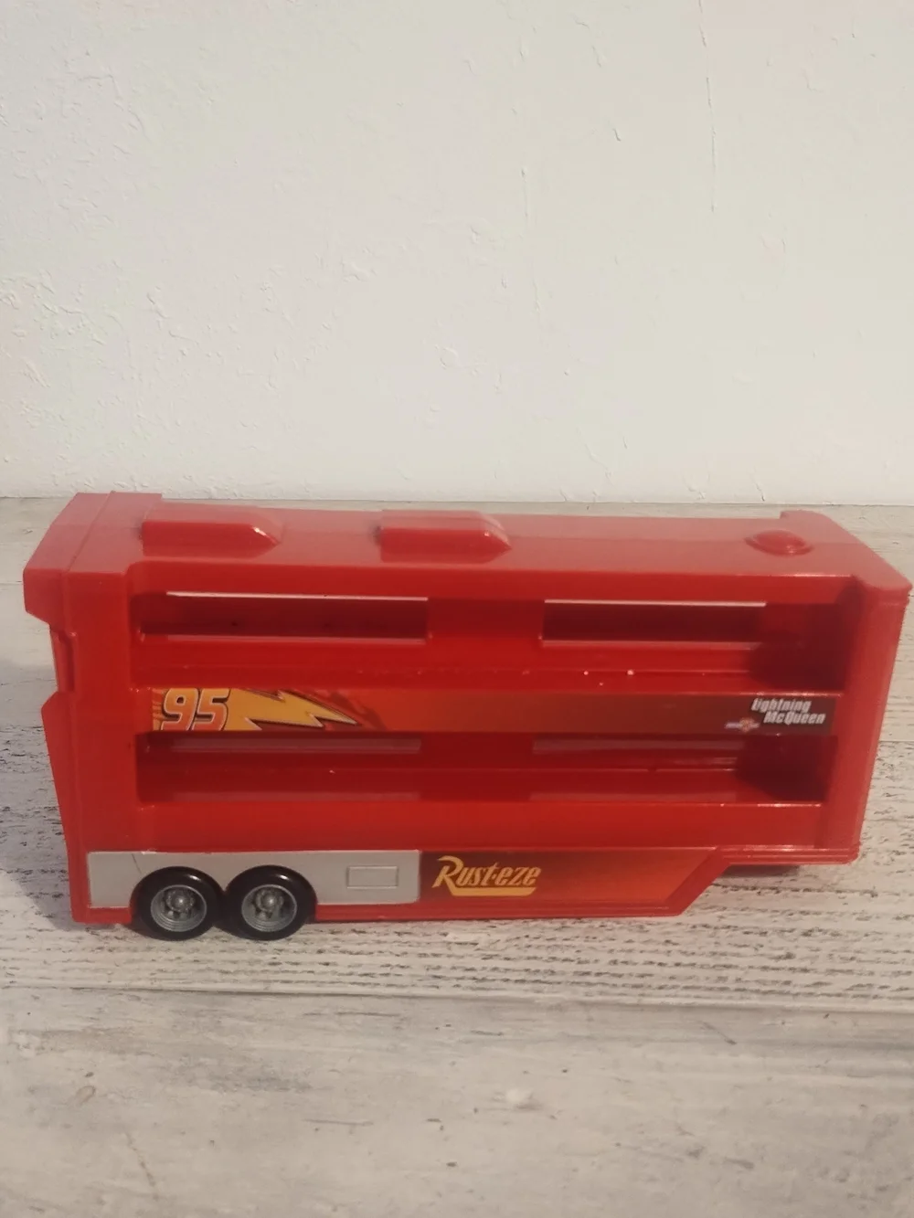 Lighting McQueen Rut-eze 95 Mini Car Trailer Only